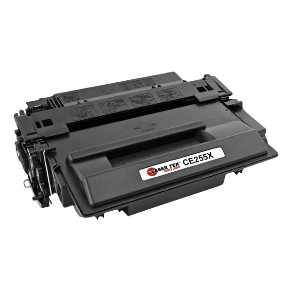 4 Pack HP 55X CE255X Black Compatible High Yield Toner Cartridge | Laser Tek Services For Discount